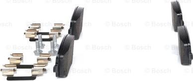 BOSCH 0 986 424 829 - Bromsbeläggssats, skivbroms xdelar.se