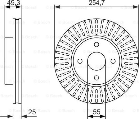 Denckermann B130271 - Bromsskiva xdelar.se