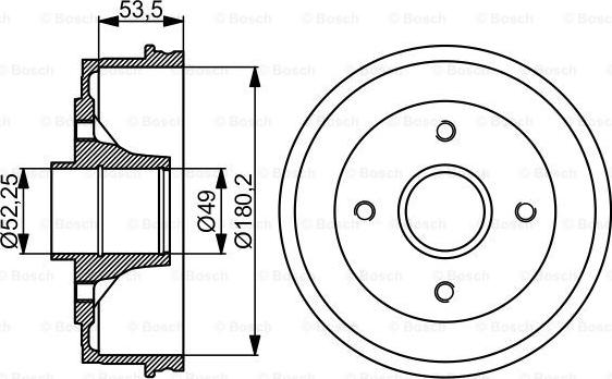 BOSCH 0 986 477 061 - Bromstrumma xdelar.se