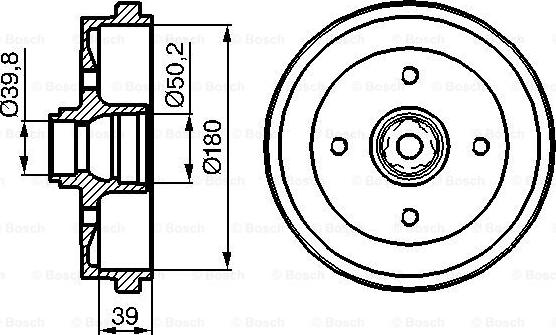 BOSCH 0 986 477 111 - Bromstrumma xdelar.se