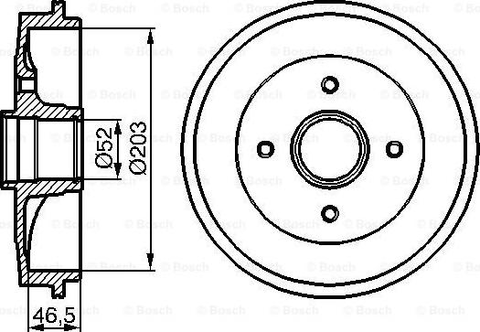 BOSCH 0 986 477 124 - Bromstrumma xdelar.se