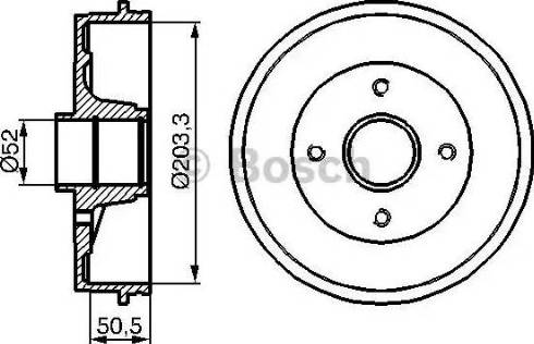 BOSCH 0 986 477 122 - Bromstrumma xdelar.se