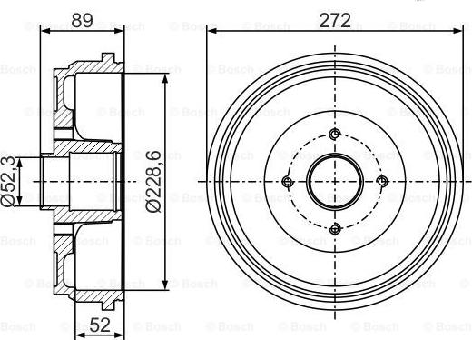 BOSCH 0 986 477 287 - Bromstrumma xdelar.se