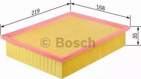 BOSCH 0 986 626 843 - Luftfilter xdelar.se