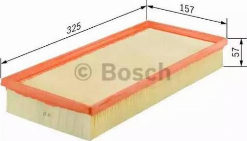 BOSCH 0 986 626 807 - Luftfilter xdelar.se