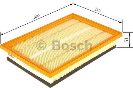 BOSCH 0 986 626 820 - Luftfilter xdelar.se