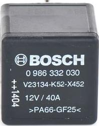 BOSCH 0 986 332 030 - Relä, huvudström xdelar.se