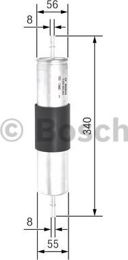 BOSCH 0 450 905 942 - Bränslefilter xdelar.se