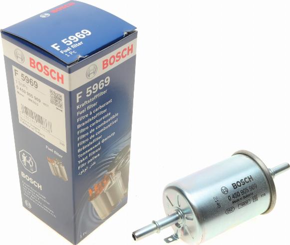 BOSCH 0 450 905 969 - Bränslefilter xdelar.se