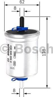 BOSCH 0 450 905 904 - Bränslefilter xdelar.se