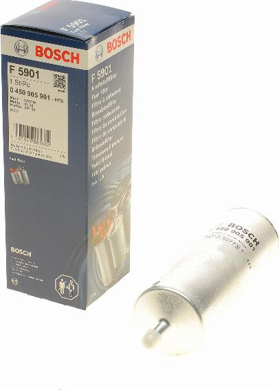 BOSCH 0 450 905 901 - Bränslefilter xdelar.se