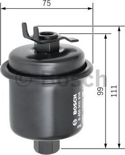 BOSCH 0 450 905 916 - Bränslefilter xdelar.se