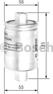 BOSCH 0 450 905 911 - Bränslefilter xdelar.se