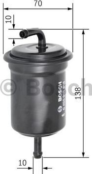 BOSCH 0 450 905 986 - Bränslefilter xdelar.se