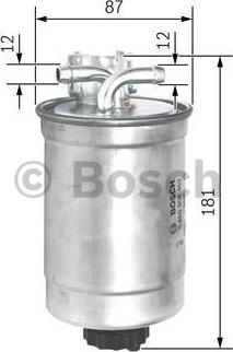 BOSCH 0 450 906 453 - Bränslefilter xdelar.se