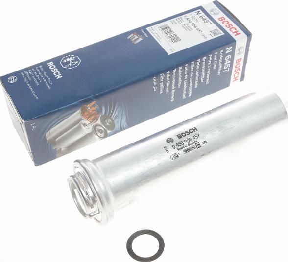 BOSCH 0 450 906 457 - Bränslefilter xdelar.se