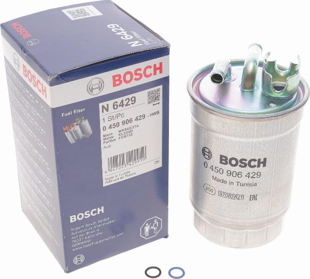 BOSCH 0 450 906 429 - Bränslefilter xdelar.se