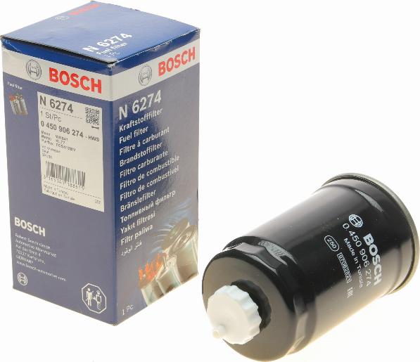 BOSCH 0 450 906 274 - Bränslefilter xdelar.se