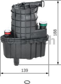 BOSCH 0 450 907 016 - Bränslefilter xdelar.se