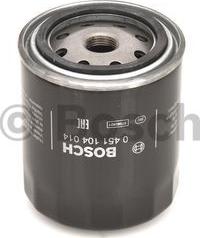 BOSCH 0 451 104 014 - Oljefilter xdelar.se