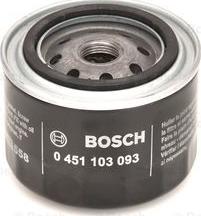 BOSCH 0 451 103 093 - Oljefilter xdelar.se