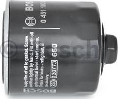 BOSCH 0 451 103 084 - Oljefilter xdelar.se