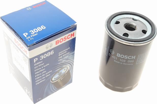 BOSCH 0 451 103 086 - Oljefilter xdelar.se