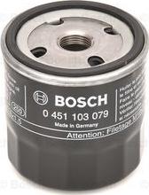 BOSCH 0 451 103 079 - Oljefilter xdelar.se