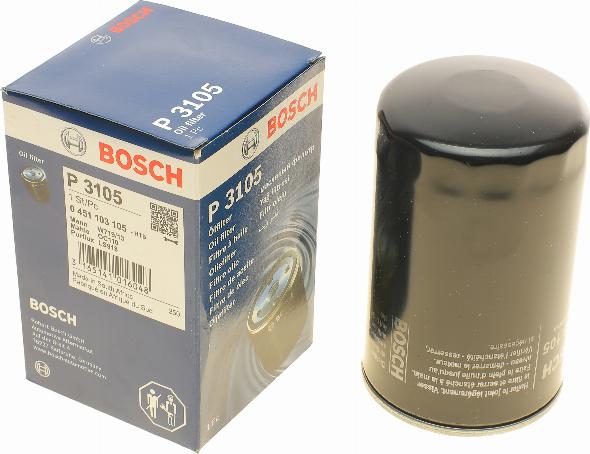 BOSCH 0 451 103 105 - Oljefilter xdelar.se