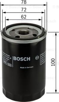 BOSCH 0 451 103 111 - Oljefilter xdelar.se