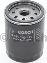 BOSCH 0 451 103 111 - Oljefilter xdelar.se