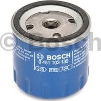 BOSCH 0 451 103 139 - Oljefilter xdelar.se