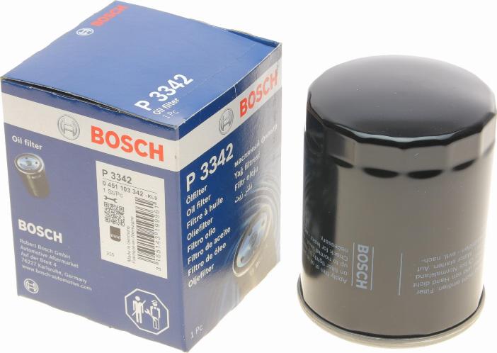 BOSCH 0 451 103 342 - Oljefilter xdelar.se