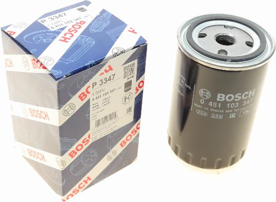 BOSCH 0 451 103 347 - Oljefilter xdelar.se