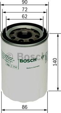 BOSCH 0 451 103 347 - Oljefilter xdelar.se