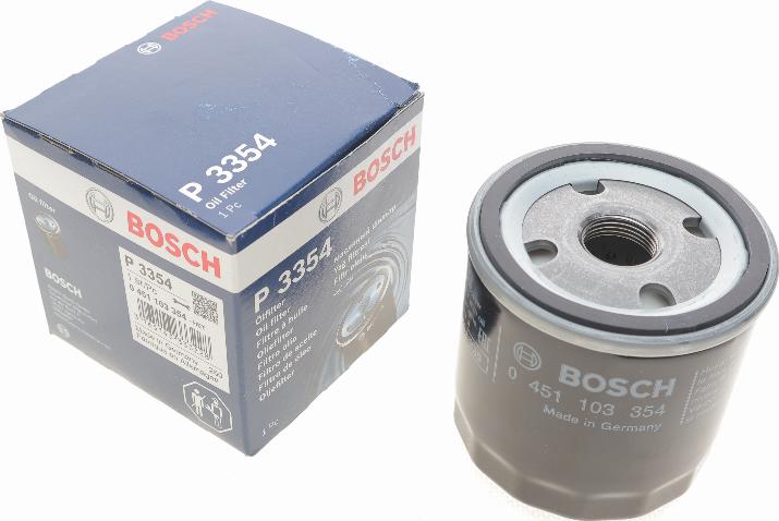 BOSCH 0 451 103 354 - Oljefilter xdelar.se