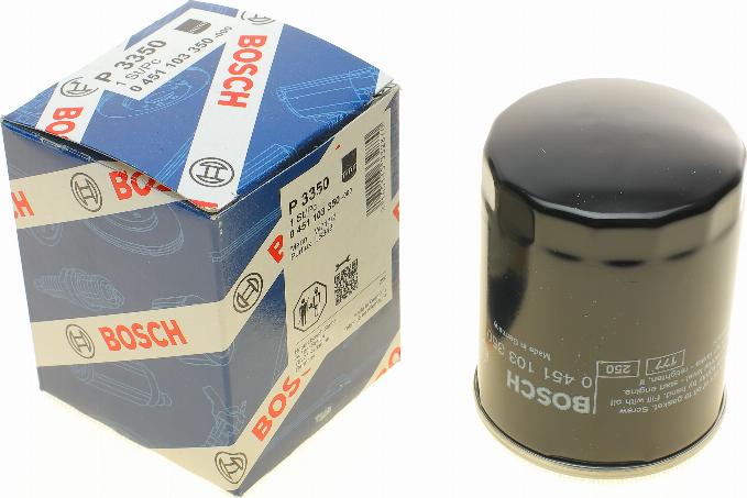 BOSCH 0 451 103 350 - Oljefilter xdelar.se