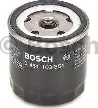 BOSCH 0 451 103 351 - Oljefilter xdelar.se