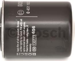 BOSCH 0 451 103 357 - Oljefilter xdelar.se