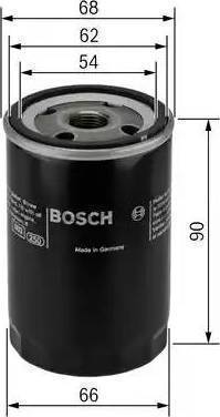 BOSCH 0 451 103 364 - Oljefilter xdelar.se