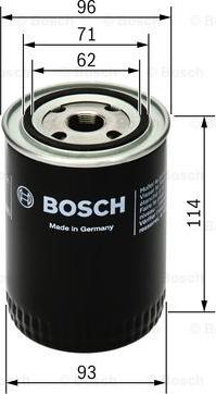 BOSCH 0 451 103 313 - Oljefilter xdelar.se