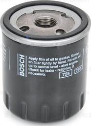 BOSCH 0 451 103 299 - Oljefilter xdelar.se