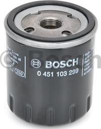 BOSCH 0 451 103 299 - Oljefilter xdelar.se