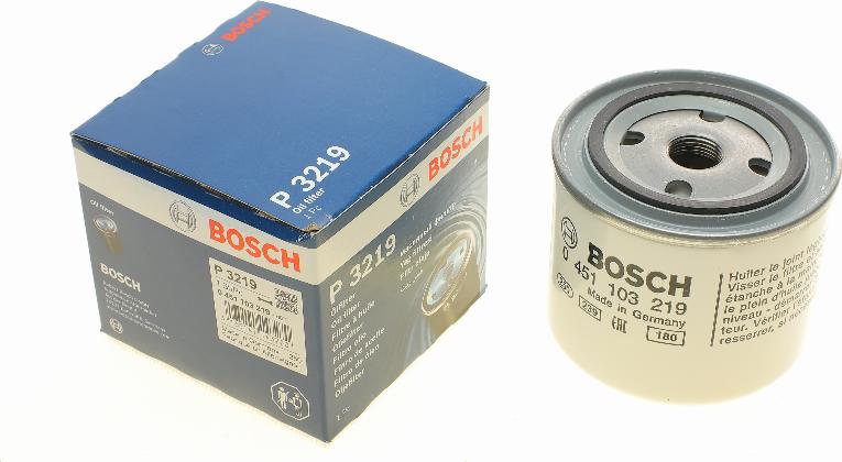 BOSCH 0 451 103 219 - Oljefilter xdelar.se