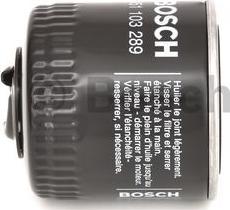 BOSCH 0 451 103 289 - Oljefilter xdelar.se