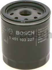 BOSCH 0 451 103 227 - Oljefilter xdelar.se