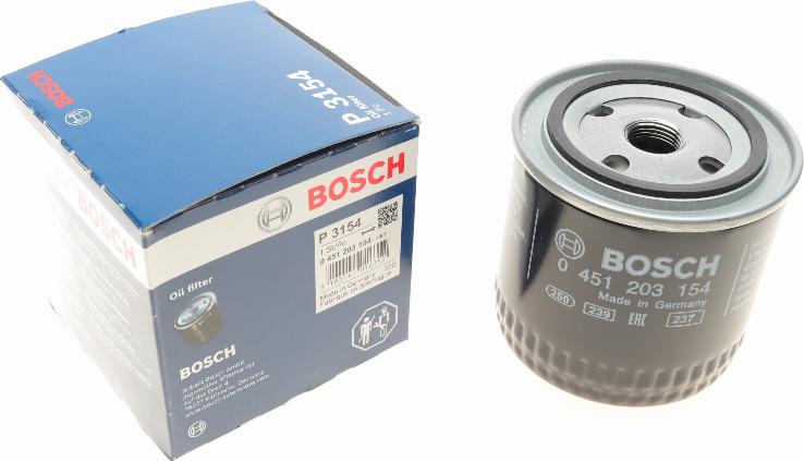 BOSCH 0 451 203 154 - Oljefilter xdelar.se