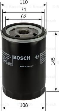 BOSCH 0 451 203 201 - Oljefilter xdelar.se