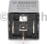 BOSCH 0 332 015 008 - Relä, huvudström xdelar.se