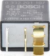 BOSCH 0 332 201 107 - Relä, glödstiftssystem xdelar.se